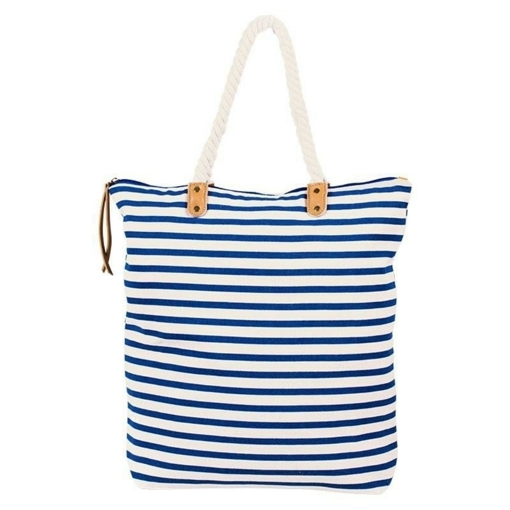 Summer and rose tote - Navy